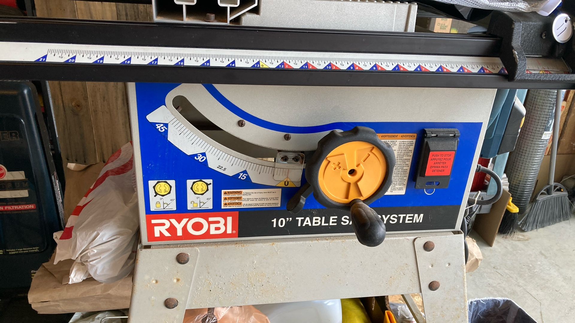 Ryobi 10” Table Saw System