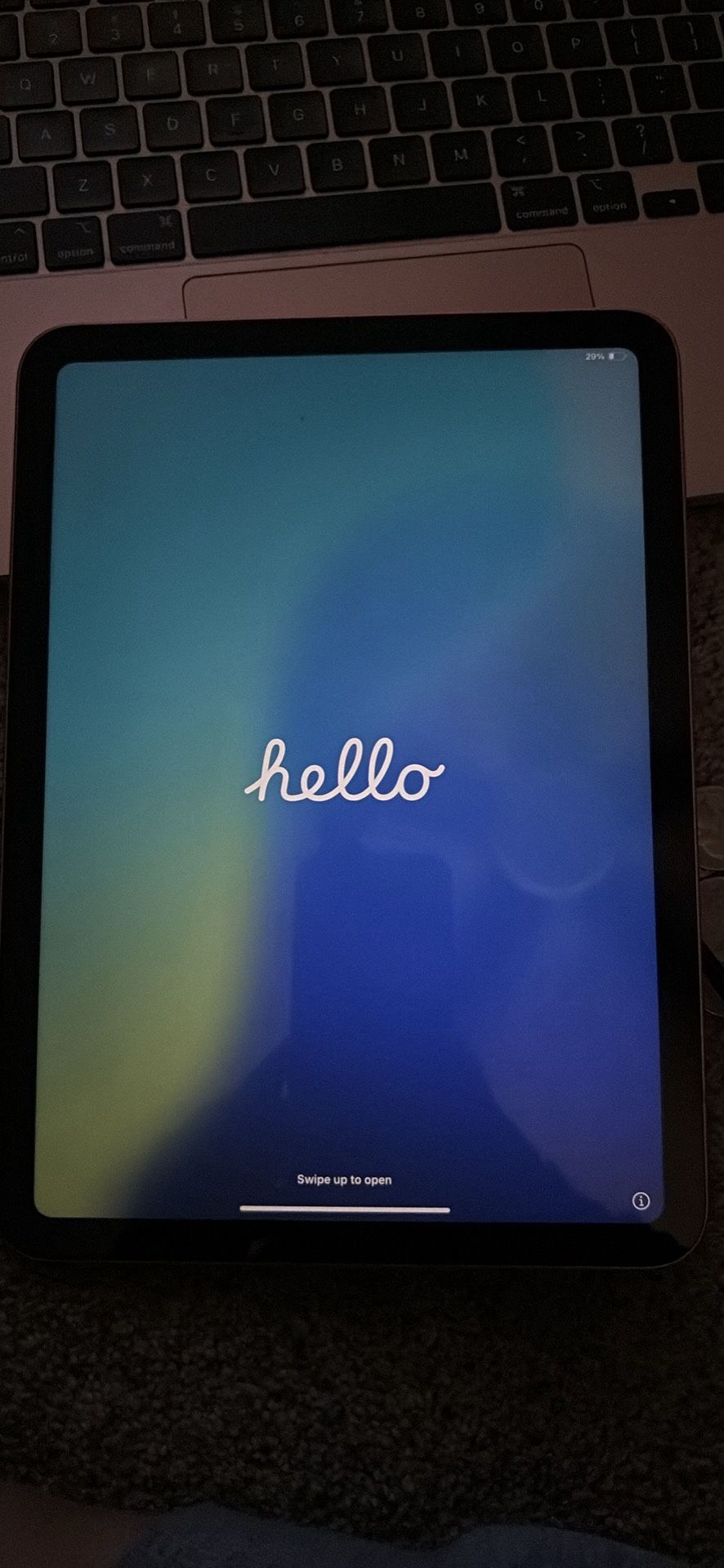 Pink iPad 11th generation