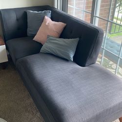 Two piece sectional couch