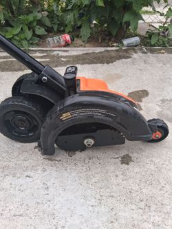 Black And Deker Electric Edger.