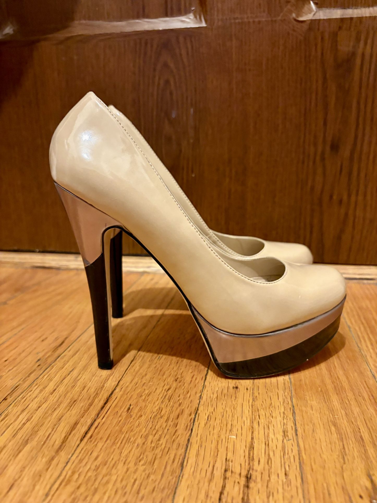 Cream Color High Heels