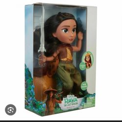 Like New Disney Raya And The Last Dragon Raya Warrior Doll 