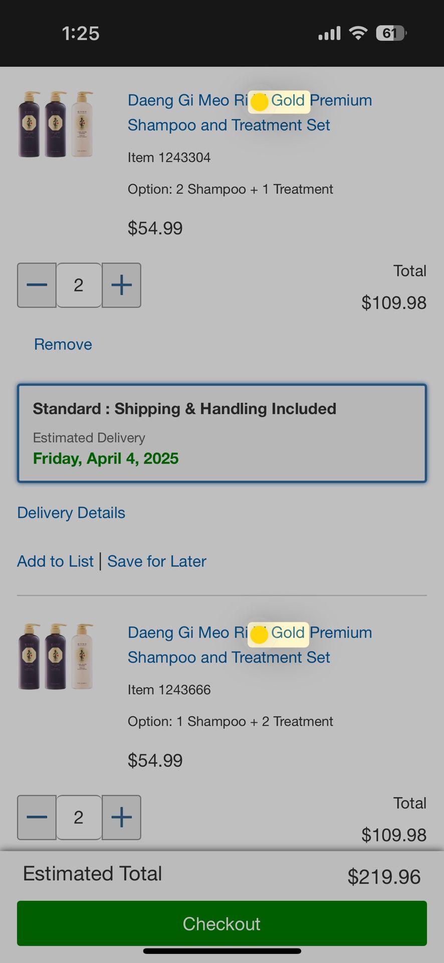 3 Shampoos 3 Treatments 