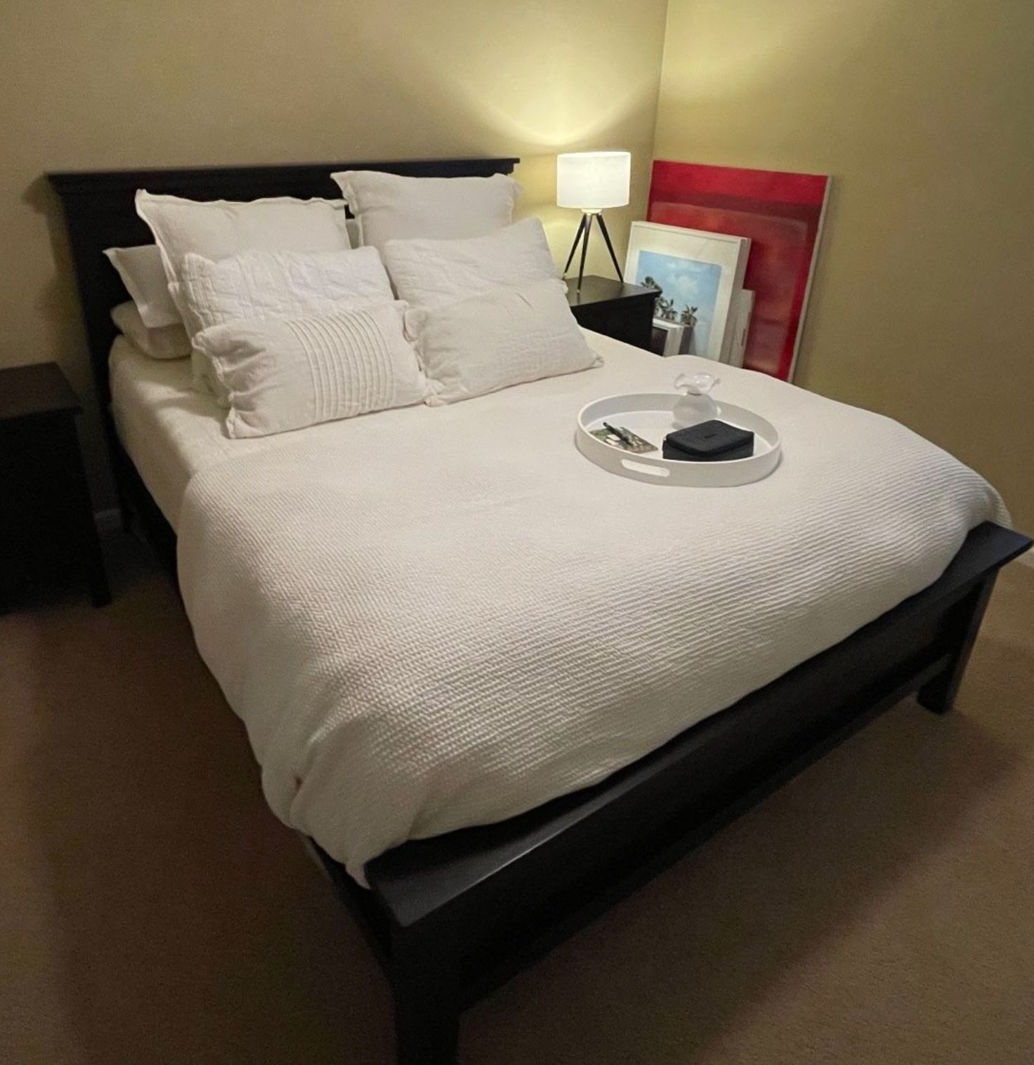 Pottery Barn Farmhouse Platform Bed