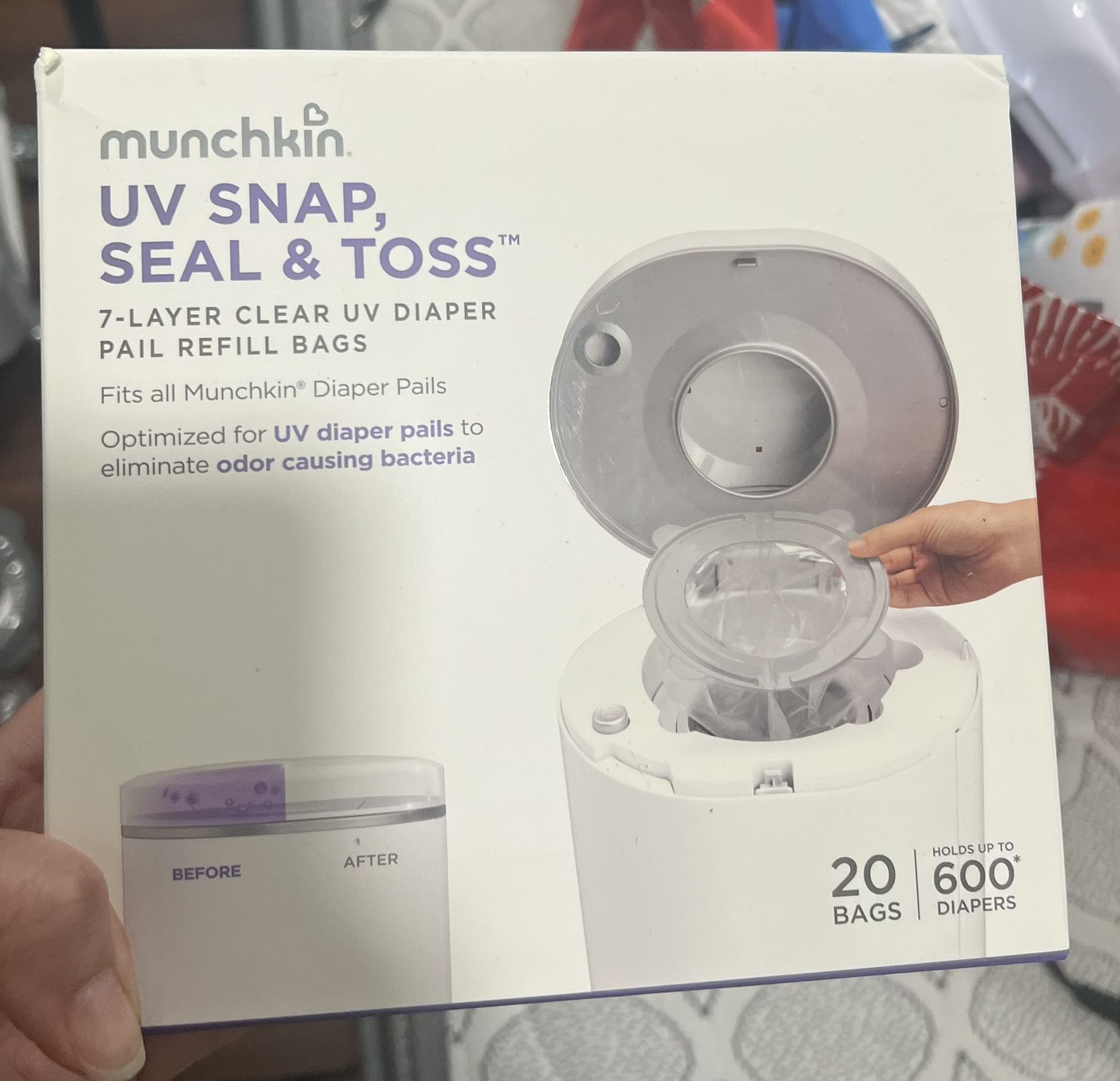 Munchkin  UV Snap Seal &Too (3 Boxes)