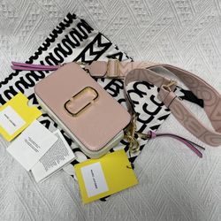 Marc Jacobs The Snapshot Crossbody Bag Rose Multi
