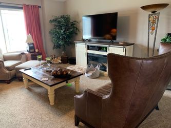 Coffee Table, side table, and TV Stand for sale.