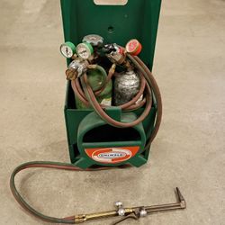 Oxygen acetylene uniweld cutting torch Full Kit