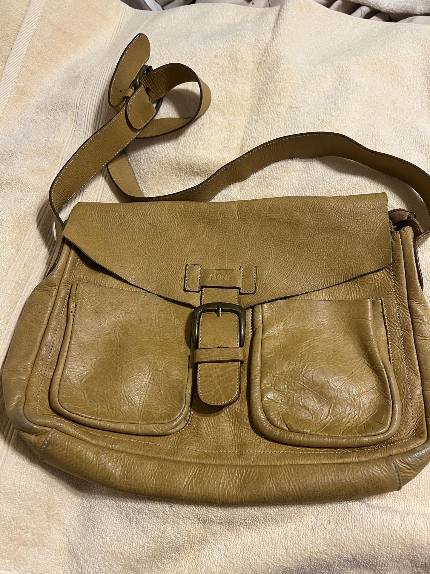 Prune Leather Bag