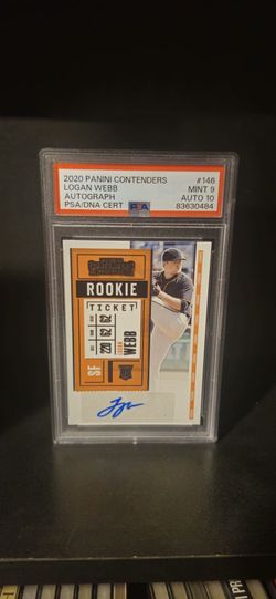 Logan Webb Auto PSA Graded 