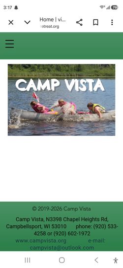Camp Vista  turnus