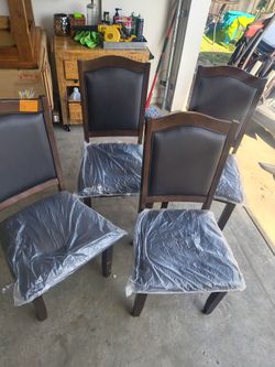 4 dining chairs