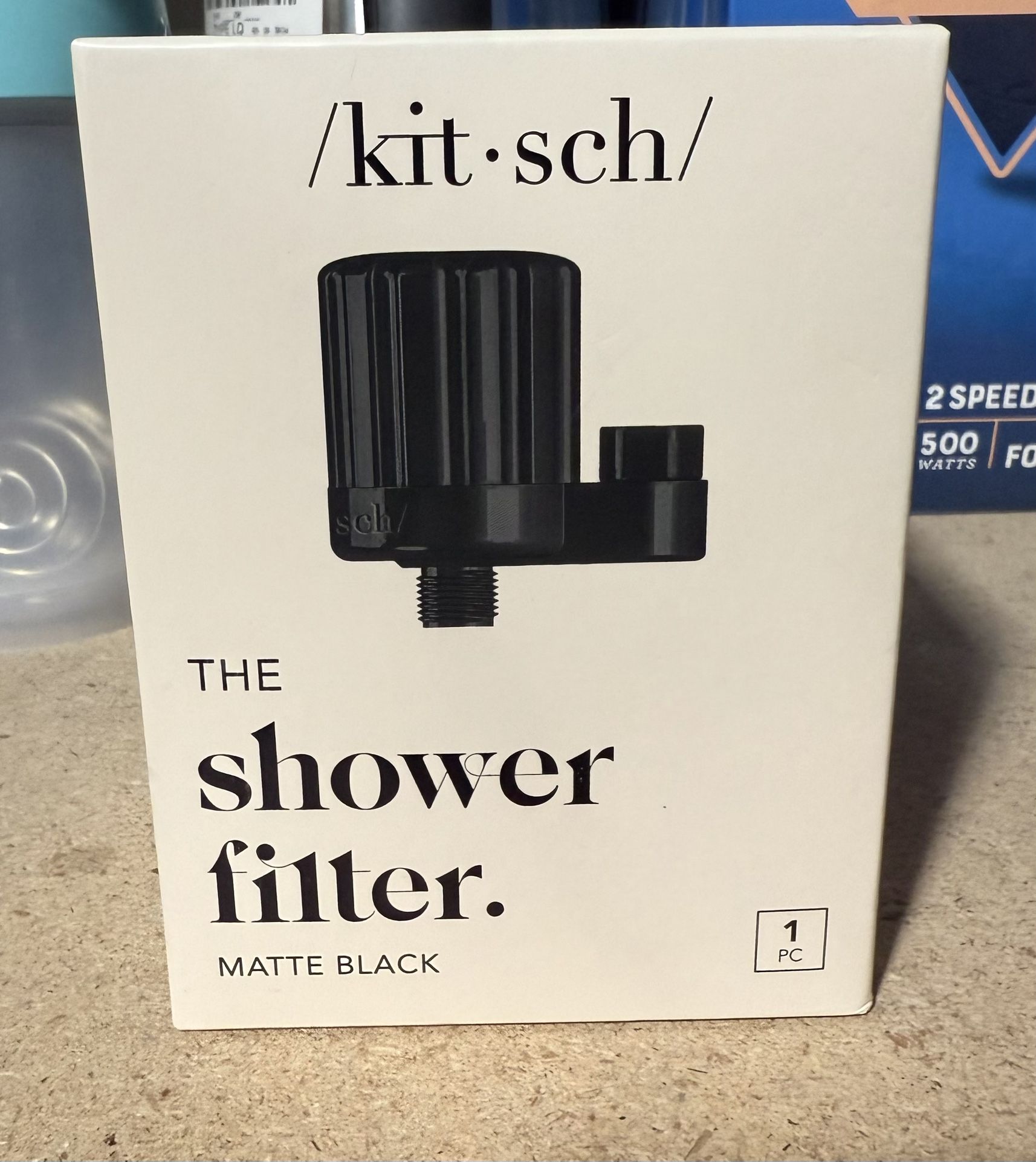 Kitsch Mass Purifying Shower Filter - Black
