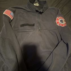 Fresno City College EMT program Navy Quarter Zip