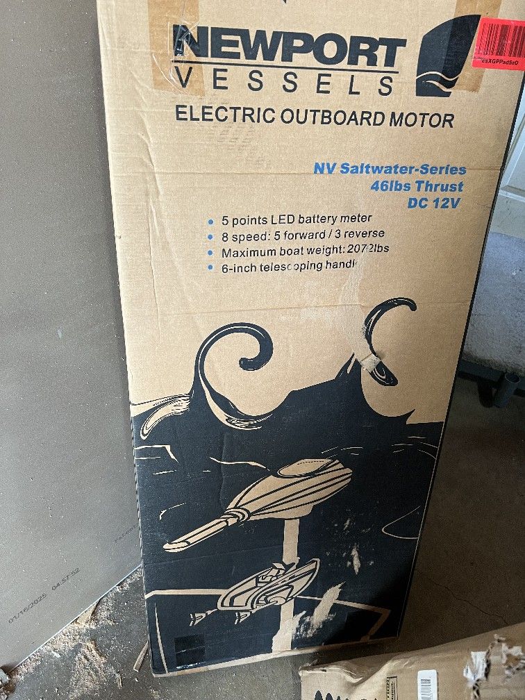 Brand New Mortor For A Boat