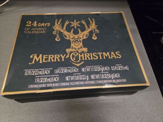 24 day advent calendar for men.