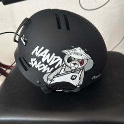 Black Panda Snow Helmet 