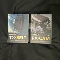 Rode RX-Cam Receiver and TX-Belt Transmitter