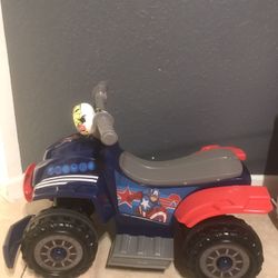 6v Marvel Captain America Toddler Quad Ride on Toy