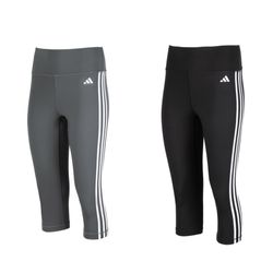 Adidas Women’s 3-stripe High Waisted 3/4 Leggings Brand New With Tags 
