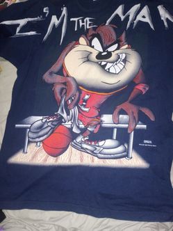 vintage 90s taz looney tunes shirt