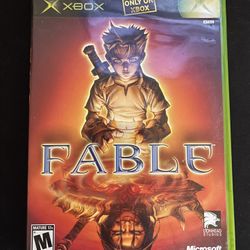 Fable Complete In Box 2004 Microsoft Xbox Video Game
