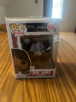 Funko Pop Rocks Rick James With Protector Case