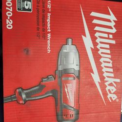 Milwaukee 1/2" Impact Wrench W/ Rocker Switch. New