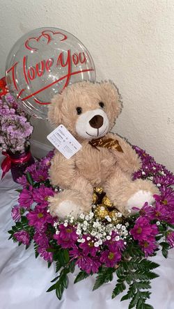 Arreglo Con Flores Naturales Para San Valentín