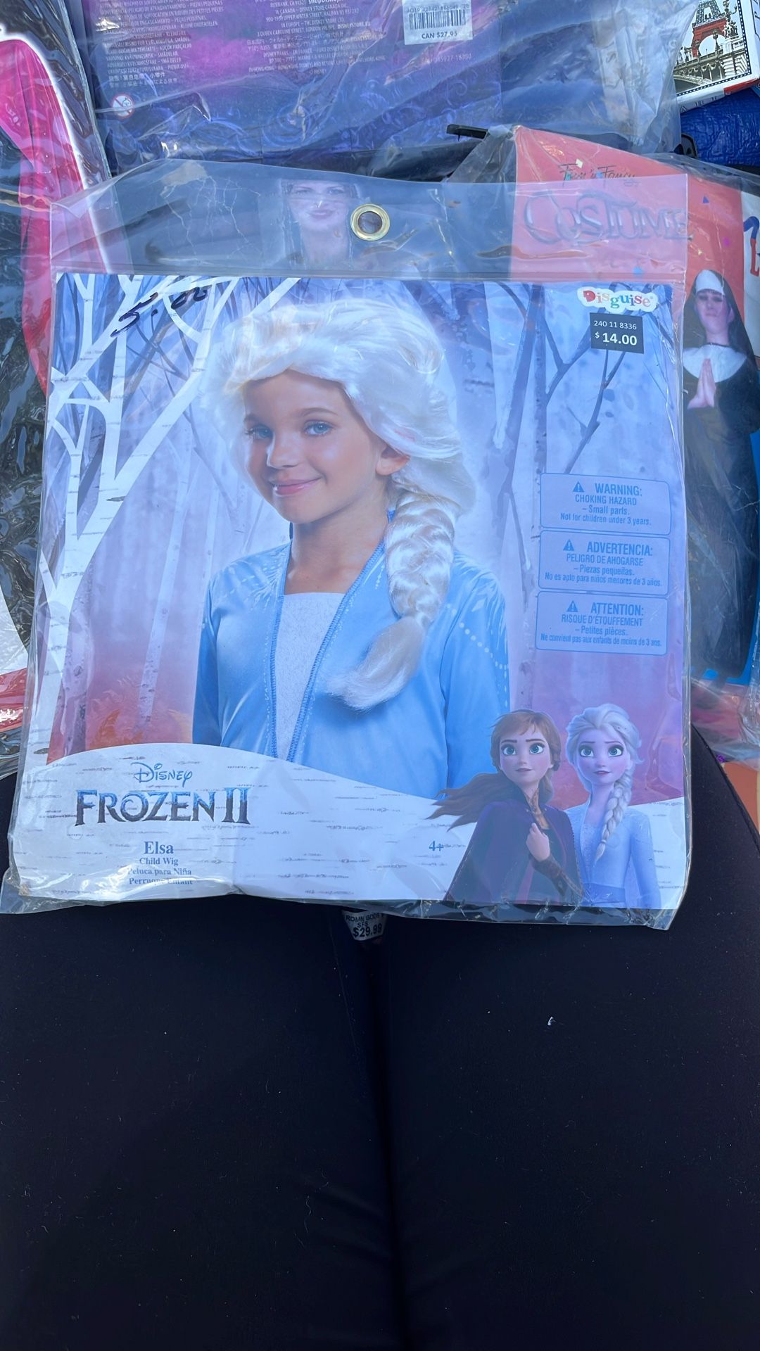 FROZEN II Elsa Child Wig