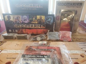 Gloomhaven Kickstarter Plus EXTRAS