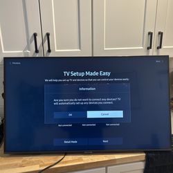 Samsung 43” 4K Smart TV (UN43TU7000)