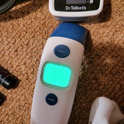 Vital checker and thermometer