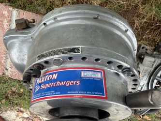 Paxton supercharger SN89
