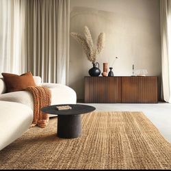 8x10 Thick High Quality Jute Rug 