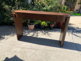 Modern Wood Console Table
