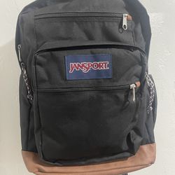 Black/Brown Jansport Bag - School Bag Brand New