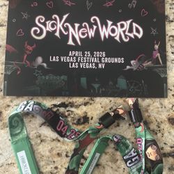 Sick New World Wristband (only 1)