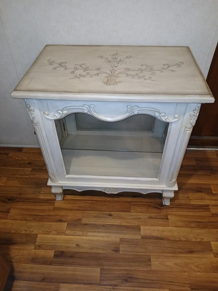 Cute Cabinet For display Or Could Use As An End Table