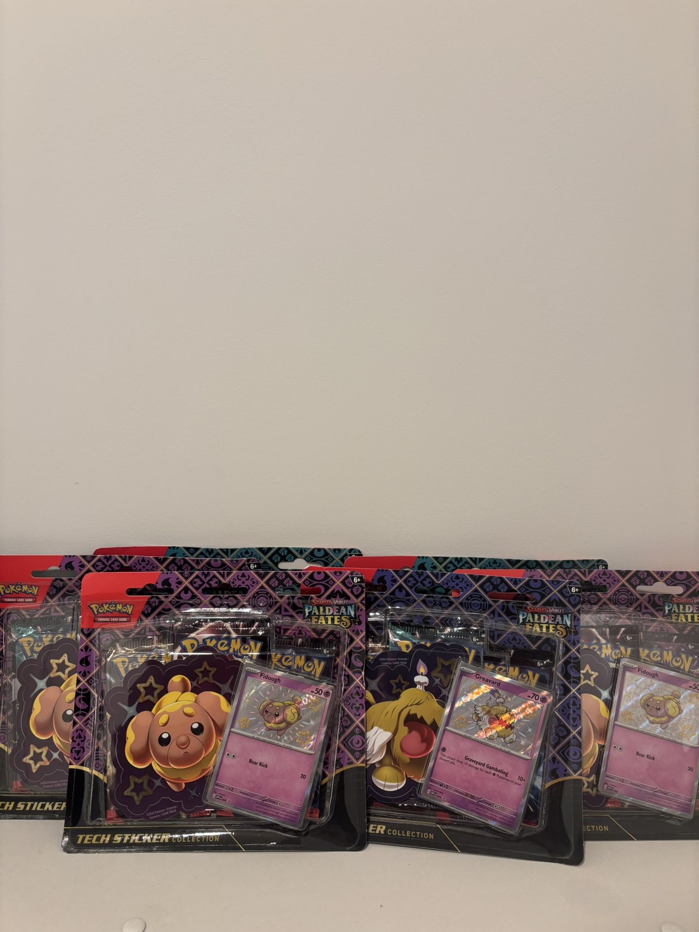 Paldean Fates Tech Sticker Collection