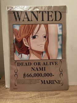 NEW - Wanted Dead Or Alive Marine Anime Posters - 7 Pieces Manga Series