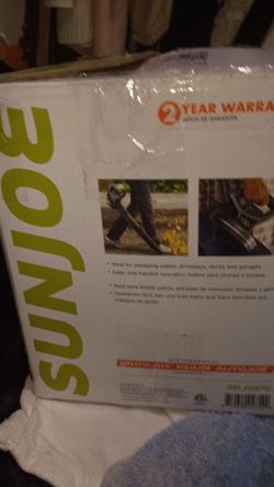 Sun Joe Electric Leaf Blower