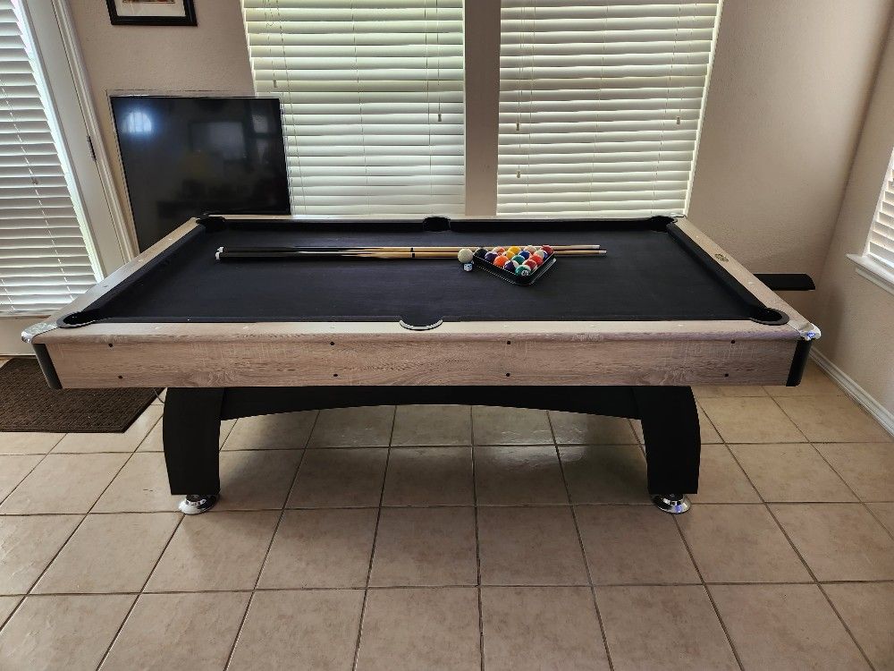 7ft prefabricated pool table