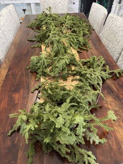 Green garland 13’ long