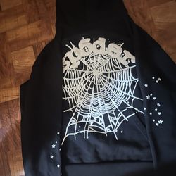 Sp5der Hoodie Size L Slightly Used