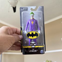DC The Joker The Caped Crusader 6” By Spin Master Action Figure New In Box