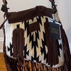 NWT American Darling Leather Western Bag 