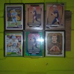 Drake Maye RC Card Lot (6)