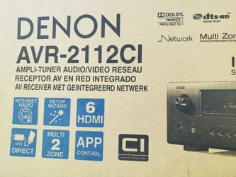 Denon AVR-2112CI AV Receiver – Brand New