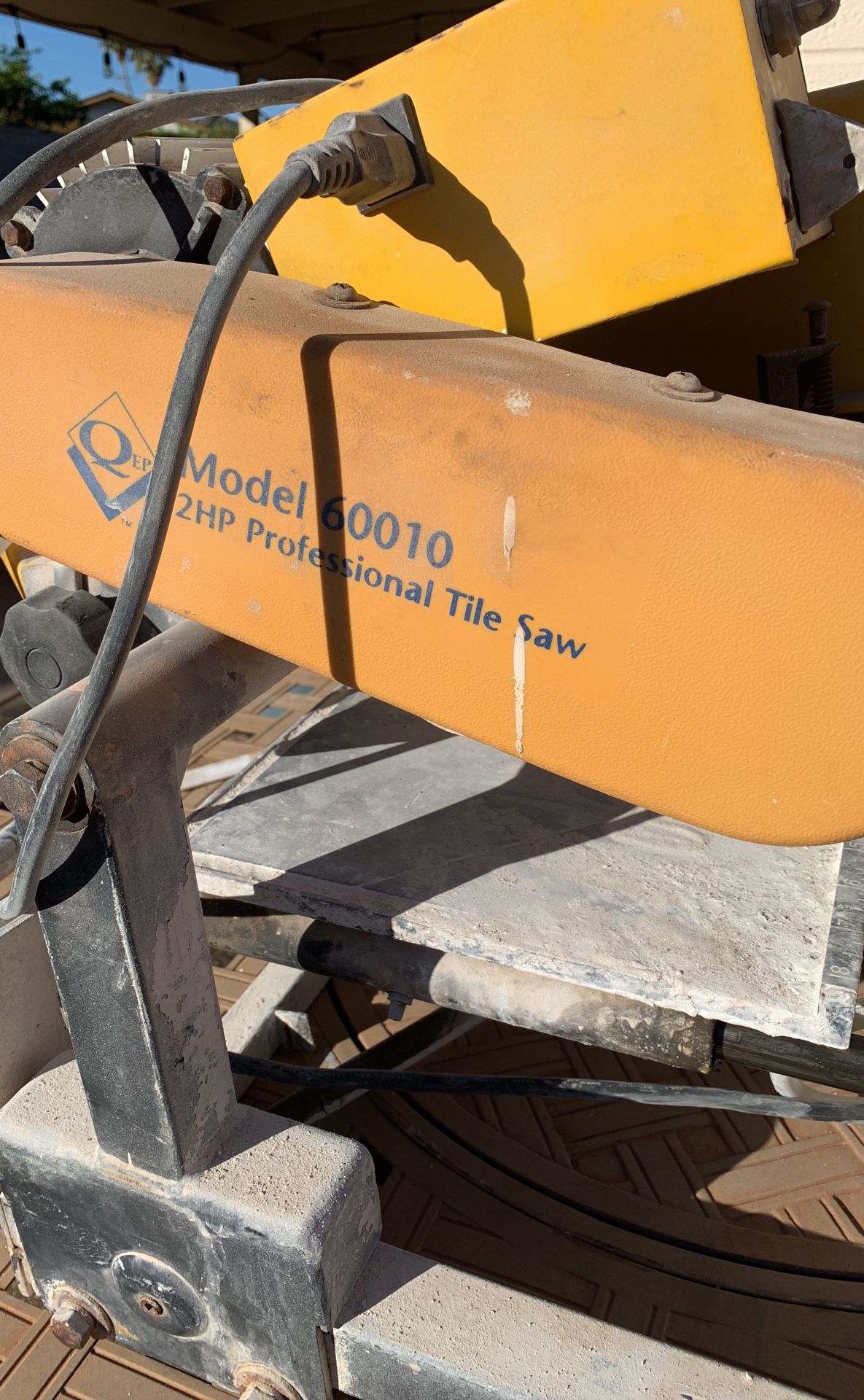 QEP professional tile saw model 60010 for Sale in Phoenix, AZ OfferUp